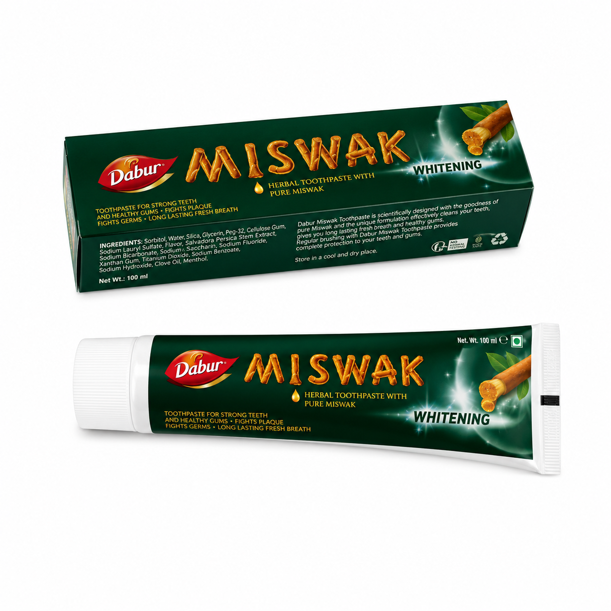 Dabur - Zubná pasta beliacia s Miswakom