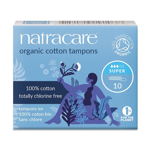 NATRACARE Tampóny SUPER - organická ochrana
